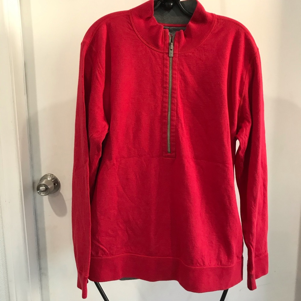 Tommy Bahama Men’s reversible Half Zip sweater